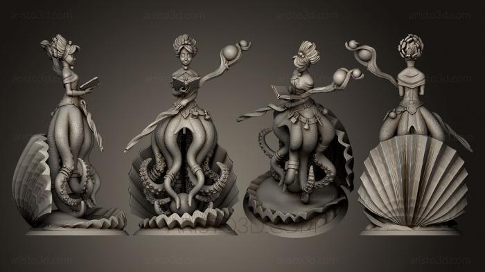 Figurines heroes, monsters and demons (STKM_0485) 3D model for CNC machine